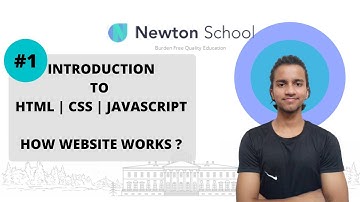 #1 Introduction to HTML | CSS | Javascript | How website works? | Web Development  |Aditya Raj Gupta