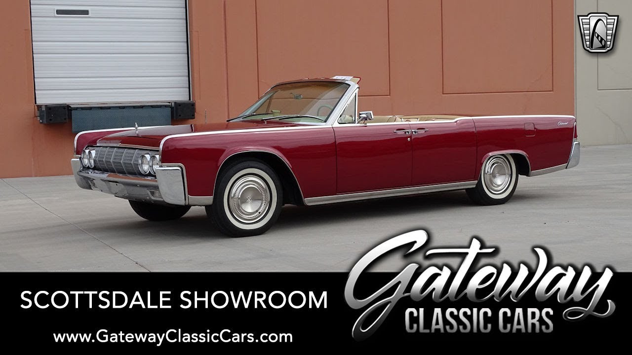1964 Lincoln Continental Suicide Door Convertible For Sale