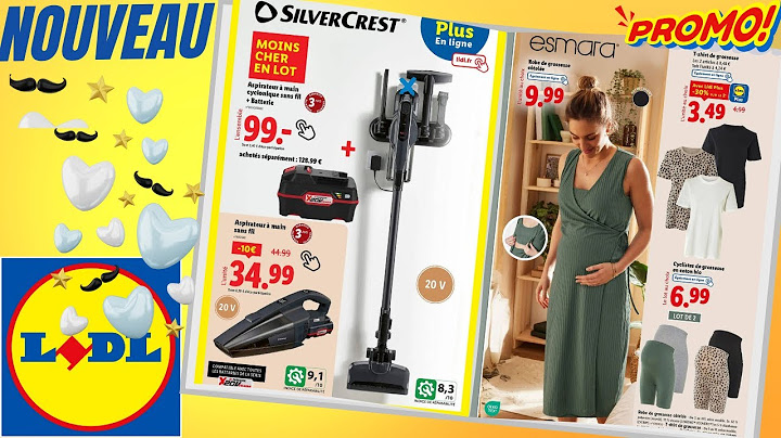 catalogue LIDL NON ALIMENTAIRE SOLDES du 26 juin au 2 juillet 2025 💛 Arrivage - FRANCE PARTIE 2
