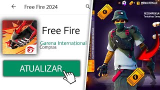 Testei A Nova Atualização Do Free Fire De 2024!