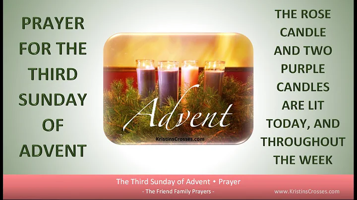 Prayer for the 3rd Sunday of Advent