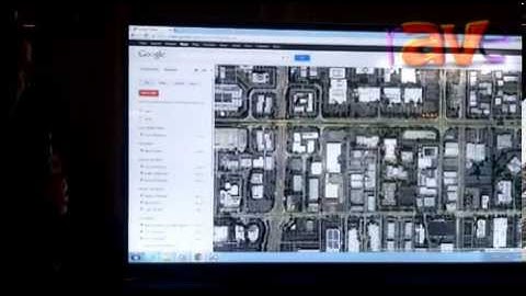 E4 AV Tour: Elo Touch Solutions Demos Elo 7001L with Multi-Touch