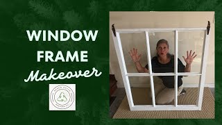 Old Glass Wood Window Frame Refinished using Auto Body Filler by Renew Reuse Restore 69 views 10 months ago 7 minutes, 2 seconds