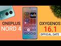 Oneplus Nord 4 OxygenOS 16.1 Update - New Features &amp; Release Date | Nord 4 New Update #oneplusnord4