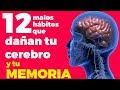 12 malos hábitos que dañan tu cerebro y tu memoria