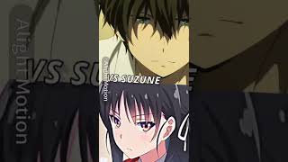 Oreki (full potential) vs smart anime high school characters (fixed outsmarting situation)