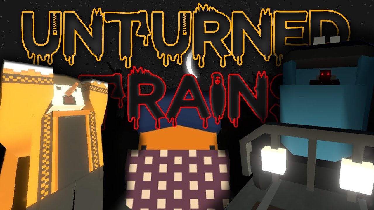 Unturned Train Machine Broke - YouTube