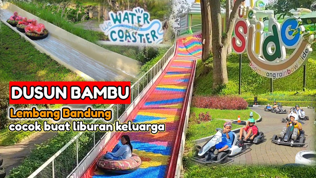 DUSUN BAMBU LEMBANG | wisata cocok buat keluarga | wisata hits Bandung - YouTube