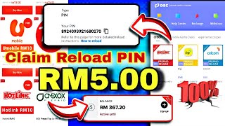 cara dapat RM5 topup free TERBARU 2024 ( maxis celcom digi umobile )