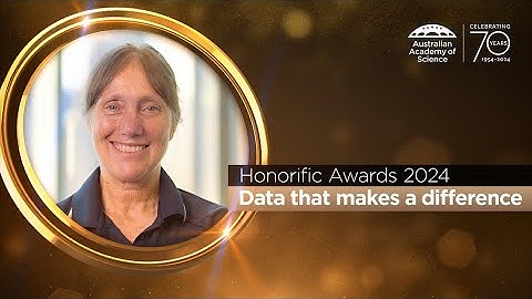 Professor Kerrie Mengersen FAA - Ruby Payne-Scott Medal 2024