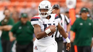 Arizona QB Khalil Tate vs Hawaii Highlights ᴴᴰ (Full Coverage)