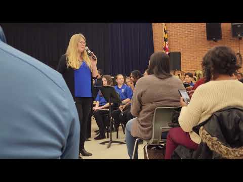 Severn River Middle School Band Christmas Concert 2023