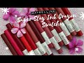 Maybelline Super Stay Ink Crayon Lipstick Swatches including 4 *NEW* Pink Shades | Ankita Swarnkar