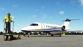 Beginners guide to starting the Cessna Citation Longitude from cold and dark in Flight Simulator