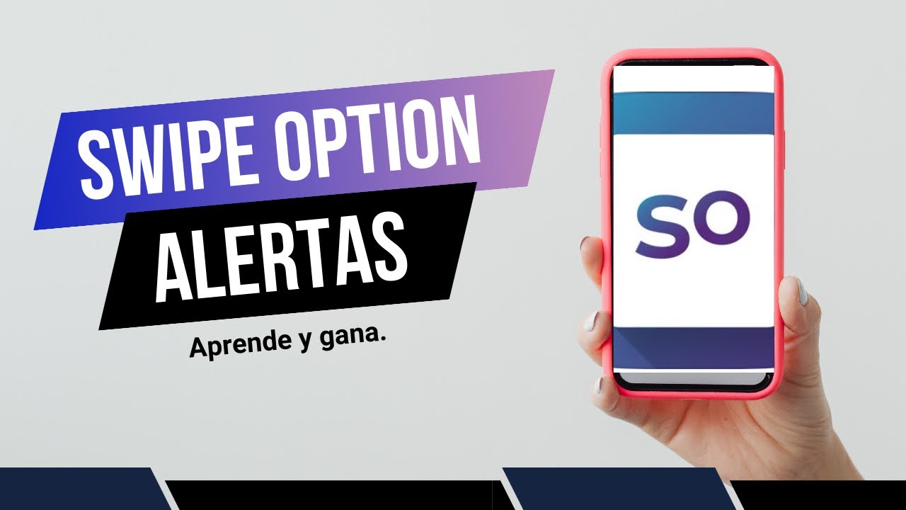 Swipe Option Aprende a utilizar copiar alertas de Swipe option - YouTube