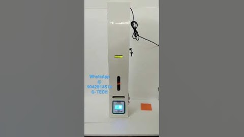 QR payment sanitary pads vending machine