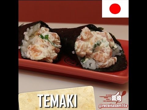 Temaki em 15 segundos