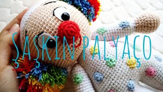 Amigurumi Şaşkın Palyaço Yapımı Bölüm 4 Kafa Ve Göz Yapılışı