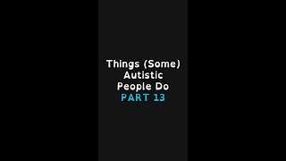 Things (some) Autistic People Do PT 13 #shorts #unevenproductivity #autisticinertia #hyperfocus