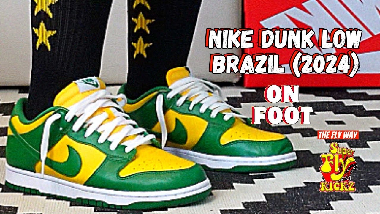 Nike Dunk Low Brazil (2024) On Foot Review 