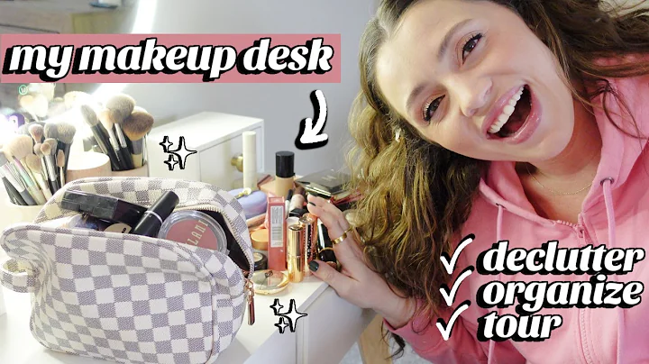 my makeup vanity + what Im using everyday