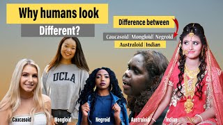 Why do Humans look different? | What are different Human Races? | Human Races Evolution