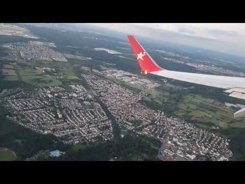 Frankfurt - Takeoff with Corendon Airlines Boeing 737-800