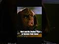 Worf and His Brother Plan to Restore Their Honor #foryou #funny #series #shorts #startrek
