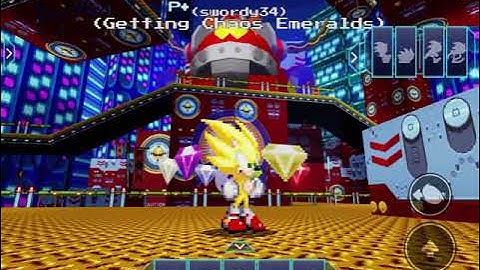 All Chaos Emerald Locations In Sonic Projector RP!