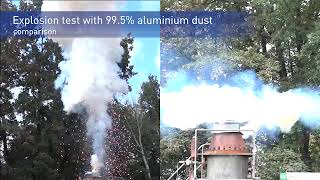 scubex® - flameless explosion venting, especially for metallic dusts