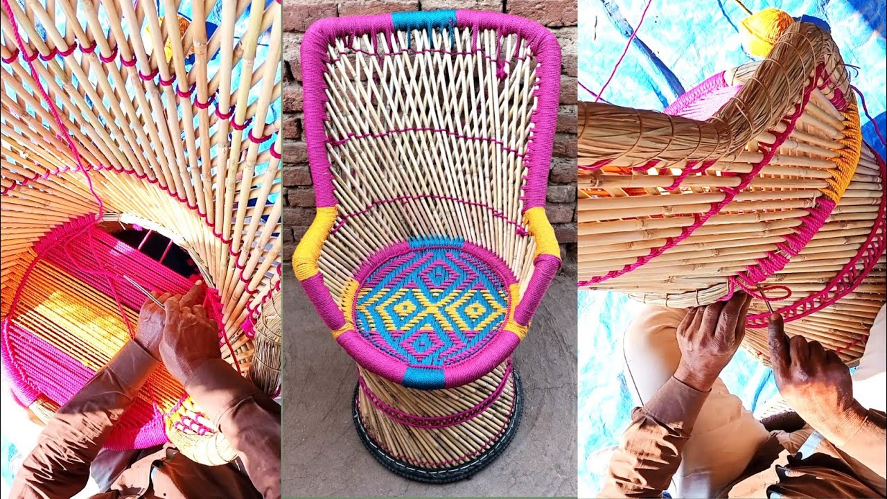 Big Bamboo Chair Making At Home। bamboo se big mndda kaise banaye।