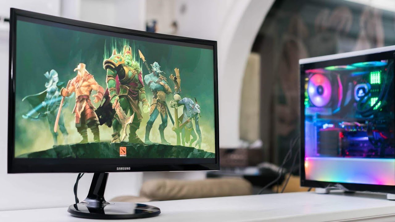 Samsung CF390 - Màn hình cong tấm nền VA, hỗ trợ FreeSync giá 4,1 triệu - YouTube