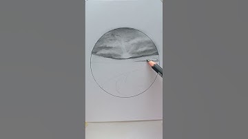 Amazing Drawing | Pencil Art | Scenery 🌄 #shorts #pencilart #scenery