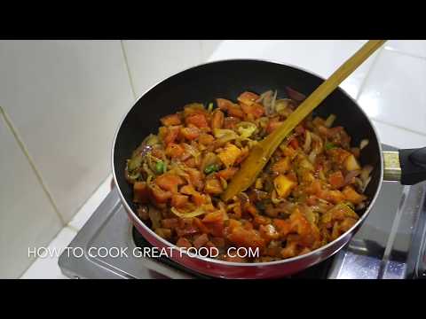 Fried Potato Curry Recipe - Aloo Fry Masala Vegan