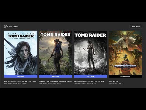 TOMB RAIDER REBOOT TRILOGY FREE | EPIC GAME | HOW TO CLAIM