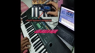membuat modul usb midi kyboard yamaha dengan arduino