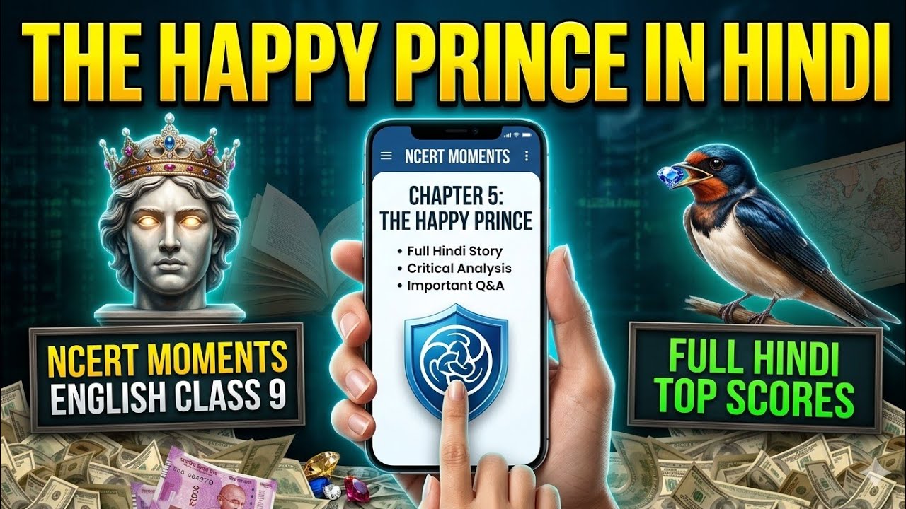 The Happy Prince Class 9 Full Explanation in Hindi | NCERT English ...