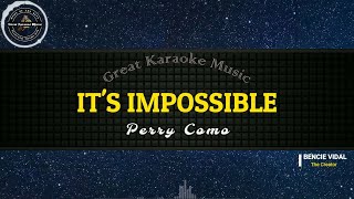 It's Impossible (KARAOKE) Perry Como