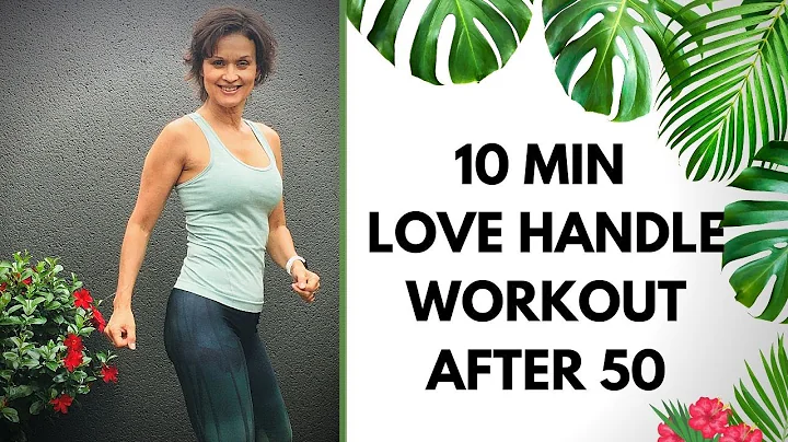 10 minute love handle workout for women after 50 t...