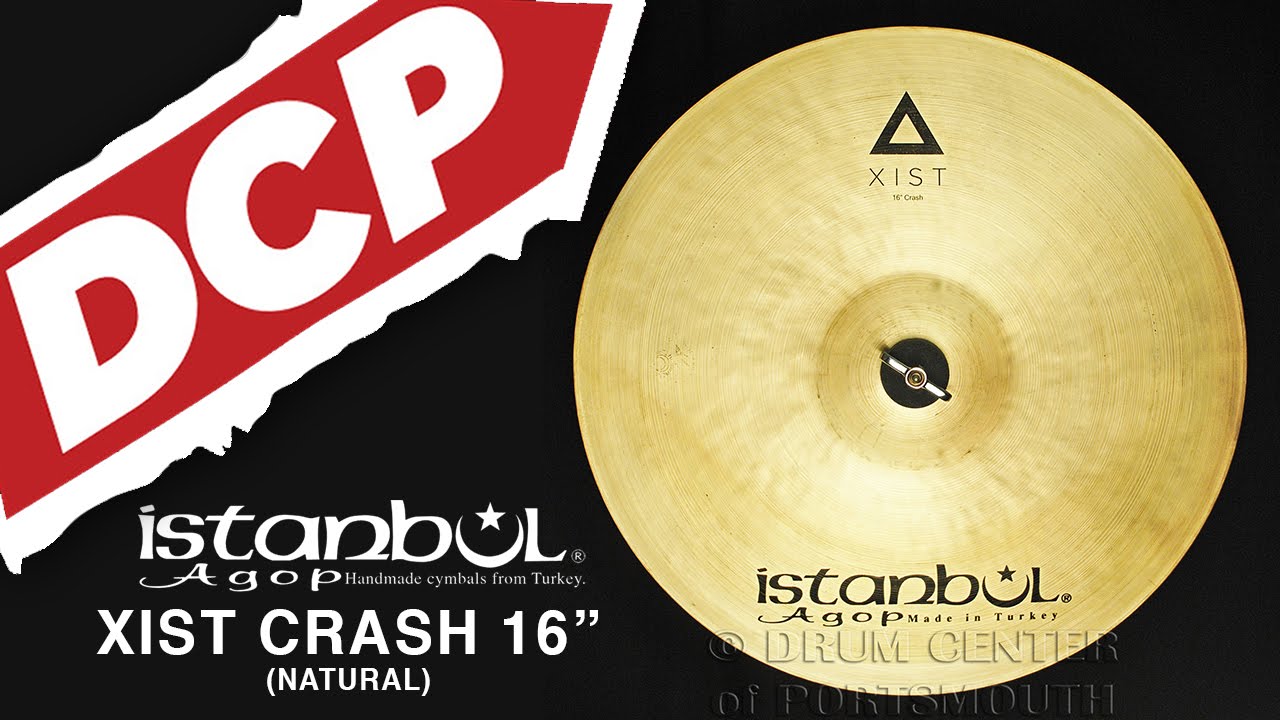 Istanbul Agop Xist Natural Crash Cymbal 16