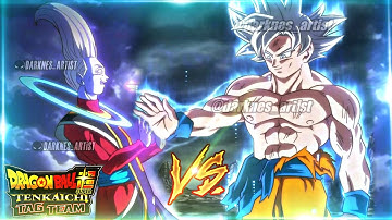 GOKU MUI VS WHIS | EPIC BATTLE OF INSTINCT | DBZ TTT MOD