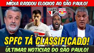 CLASSIFICADO! TRICOLOR PASSA POR CIMA DO BRAGANTINO! MÍDIA RASGOU ELOGIOS APÓS SÃO PAULO 2x1 REDBULL