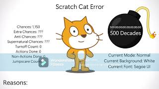 Template For Scratch Cat Error (Barney Error 15.5)