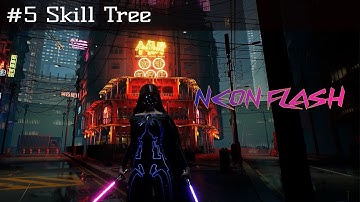 [Neon Flash] 5th Demo Skill Tree - Sci-fi ARPG Game - UE5