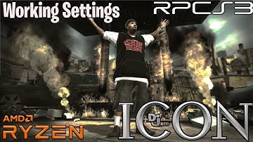 Community help video with | RCPS3 Def Jam: Icon |  Working settings