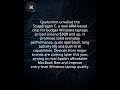 Qualcomm unveils Snapdragon C chip for entry-level Windows laptops better efficiency gains
