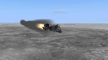 DCS World: A-10C Flying with no wings and engines on fire. Server crazyness Pt. 2