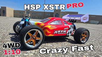 HSP XSTR PRO - 1:10 Scale RC Buggy (Speed Run) 
