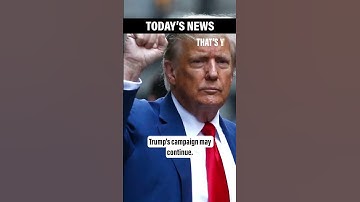 Cased closed: Trump is officially a felon