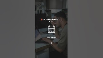 Not using Initializer list in classes | 22/30 Days 30 Common Mistakes in C++ | #shorts #seo #fyp